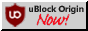 uBlock Origin NOW! button.